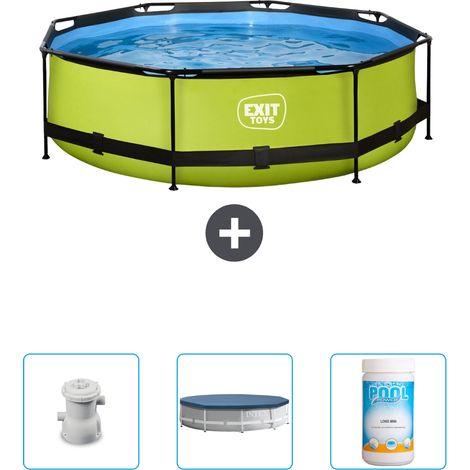 Exit Pool Rund - 300x76 cm - 4-teilig SCB87 (1/4)