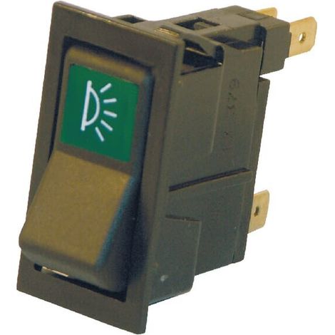 Interruptor basculante 0-I apagado-encendido 4 polos'Luz interior COBO 13379000 (1/2)
