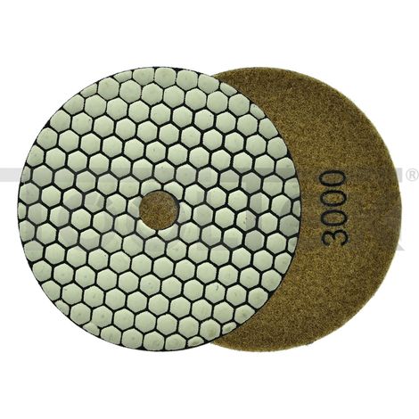 DISCO ABRASIVO LEVIGATURA LUCIDATURA A SECCO GRES 125mm GR3000 G78943