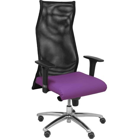 Sillon Albacete malla similpiel morado