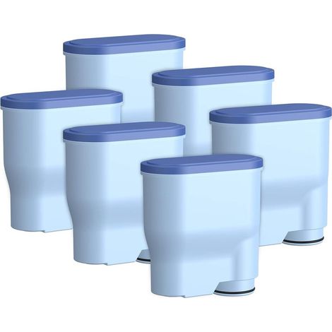 (6er-Pack) Aqua Clean® Anti-Kalk-Wasserfilter, kompatibel mit Philips® aqua clean CA6903, Filterkartusche für Philips® und Saeco® Kaffeemaschinen, Anti-Kalk-Filter für Kaffeemaschinen (1/5)