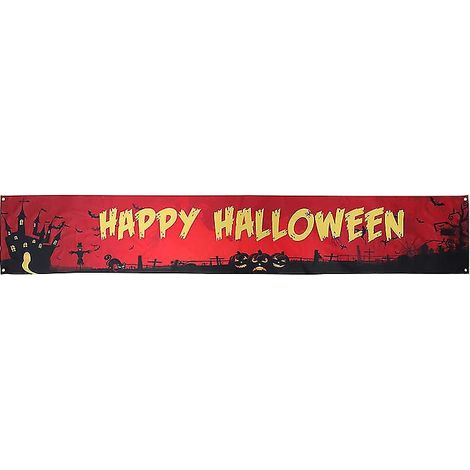 1 Stück Halloween-Banner zur Halloween-Dekoration (1/3)