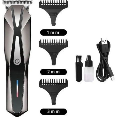 TAGLIA CAPELLI PROFESSIONALE REGOLA BARBA RASOIO ELETTRICO RICARICABILE SN-085