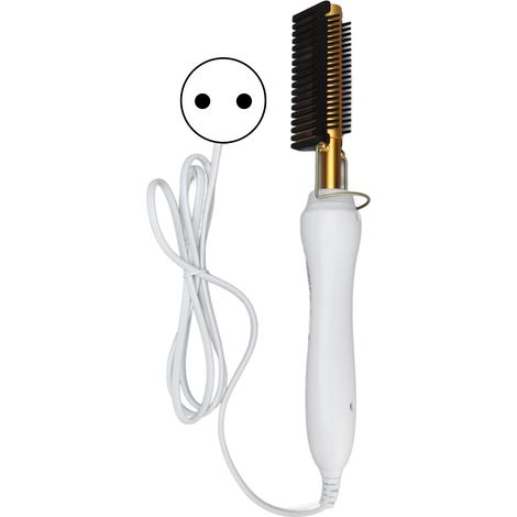 Elektrischer Heizkamm mit Dualspannung, schnell und sicher – perfektes Geschenk mit europäischem Stecker (1/5)