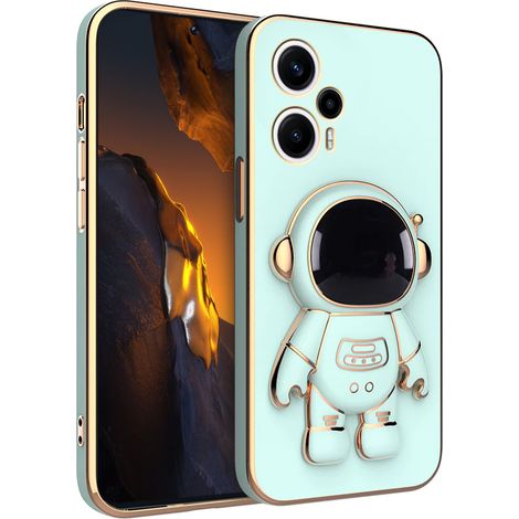 Funda para Xiaomi Poco F5, Astronauta, verde (1/5)