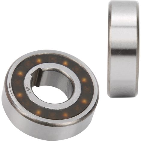 Roulement unidirectionnel CSK15PP 6200 avec rainure de clavette, haute dureté, pour machines d'impression et industrie automobile (1/5)