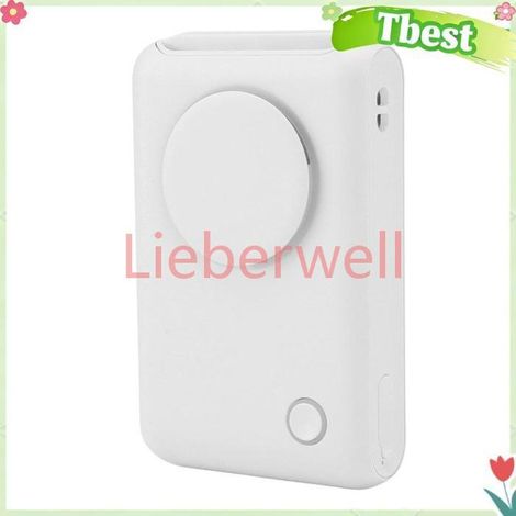 Tbest Ventilateur portatif de taille Ventilateur de taille Portable, vitesse réglable, electromenager ventilateur (1/5)