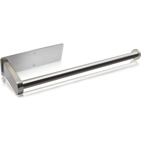 Support Dévidoir Sopalin Acier Inoxydable Pas de Perage Porte Essuie Tout Auto-adhésif Devidoir Support Tout Mural, Derouleur Sopalin Tout Porte-rouleau de Cuisine pour Armoire