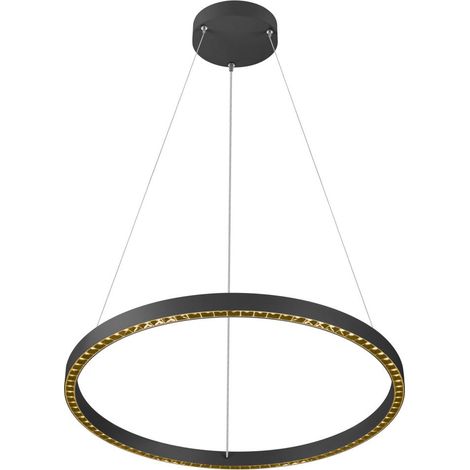 Suspension LED ONE CUBE intérieur noir LED 54W IP 20UGR 19 - SLV - 1007661 (1/4)