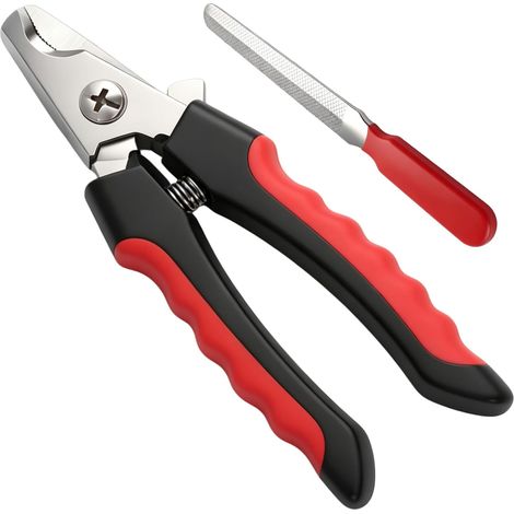 Coupe Ongle Chien pour Chiens Moyens Et Grands,avec Limiteur De Coupe Sécurité Et Poignée Ergonomique Antidérapante, Convient À Berger Allemand Golden Retriever Rottweiler (1/5)