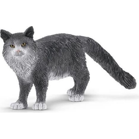 Schleich - Figurine Chat Maine Coon - 13893
