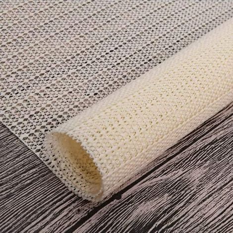 Tapis antidérapant, sous-tapis de protection pour parquet, lavable en machine, découpable sur mesure, durable, anti-glisse pour moquette, réutilisable, polyvalent pour carrelage, paillasson et tiroir (1/4)