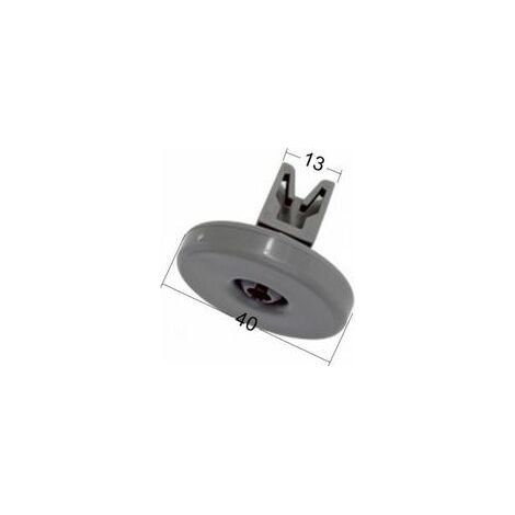 CSPARKV Roues de Lave-vaisselle Universelles pour la Plupart des Lave-vaisselle Standard Roue du Panier Inférieur Pièces de Rechange Compatibles avec AEG, Favorit, Privileg, Zanussi, Juno (Lot de 8) (1/4)