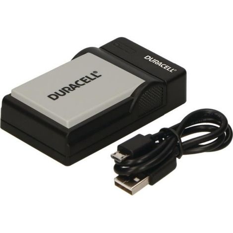 Chargeur USB - Pour Batterie Canon NB-7L - Tension 5 V - Dimensions 47 x 84 x 23 mm - Poids 28 g - Noir (1/4)