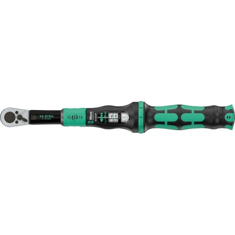 Wera Click-Torque Lock A 6, Drehmomentschlüssel 1/4" x 2,5-25 Nm, einstellbar