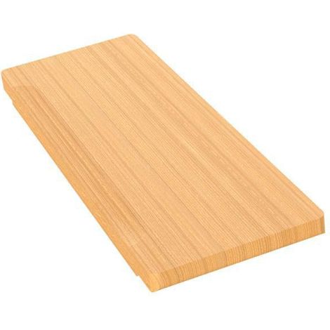Planche à découper VB en noyer américain à âme compacte, 128 x 358 mm, en bois