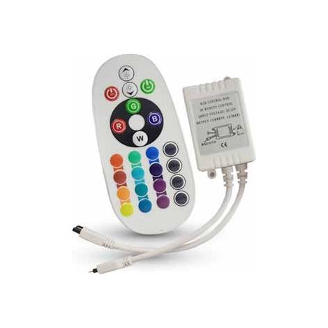 V-TAC VT-2472 Controller infrarosso IR striscia LED strip RGB con telecomando 24 tasti sku 3625
