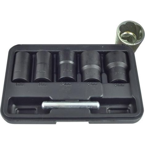 SET VASOS TWIST 1/2" P/TUERCAS - JBM