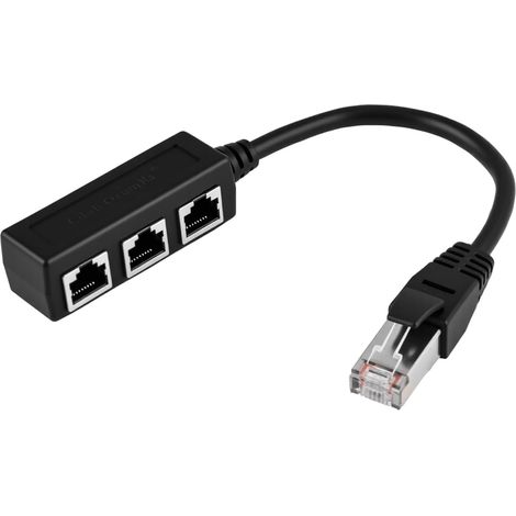 Adaptateur Repartiteur RJ45, Repartiteur Cable Ethernet RJ45 (1/5)