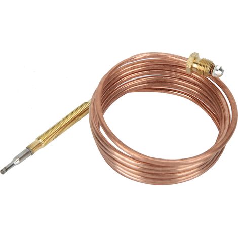 Kit thermocouple pour cuisinière à gaz, protection contre le chauffage, sonde de température avec écrou, 1500 mm (1/5)