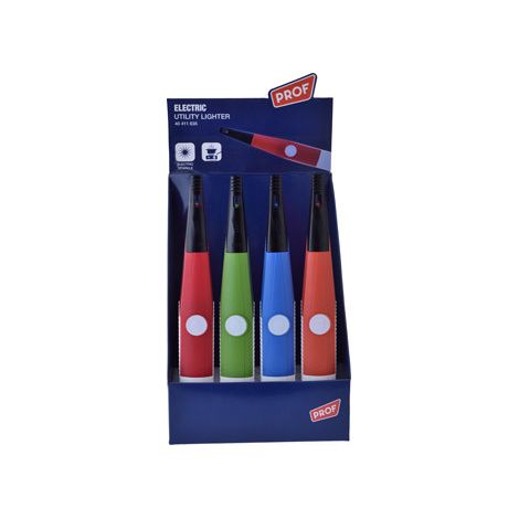 Encendedor multichispa, colores surtidos 23,7 x 3,3 x 2,7 cm euro/u