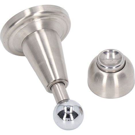Magnetischer Türstopper mit hydraulischem Dämpfer, Wandmontage, Edelstahl 304, modern (1/5)