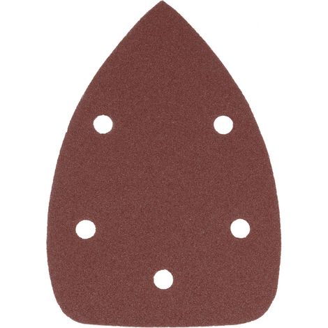 Set 5 tamponi triangolari autoadesivi - grana 240 - 140x140x80 mm Kreator (1/3)