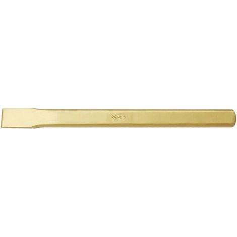 Burins à bout plat 200x22 mm al-br ALYCO 127326