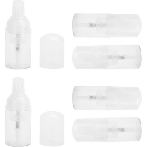 10 Flacons Vides 30ml pour Savon Liquide, Remplissables et Portables pour Voyage