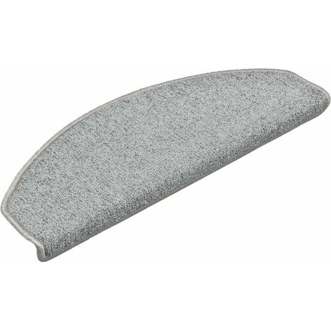 Maison Exclusive - Stufenmatten 30 Stk. 65x24x4 cm Hellgrau Halbr