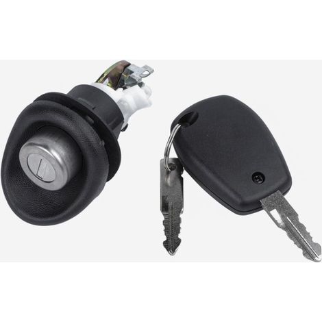 Serrure de Coffre avec Bouton pour Renault Twingo 1 Dacia Logan 1 Sandero 1 Barillet Serrure avec Clés 7701367940 (1/5)
