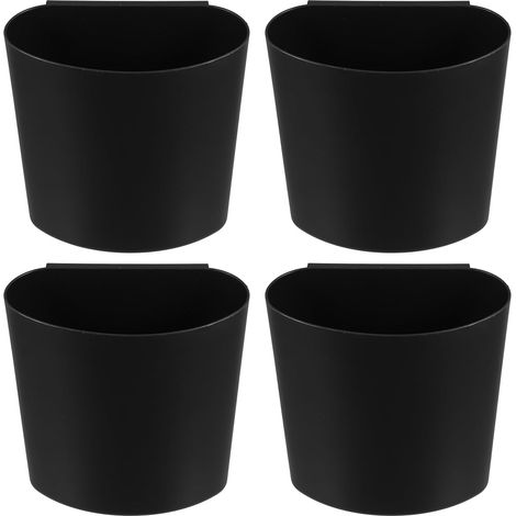 Panier Suspendu Chariot Roulant Petit Bac À Suspendre Porte-Tasse Suspendue Bac De Rangement Plastique Pour Accrocher Lot De 4 Pour Cuisine Bureau Maison (1/5)