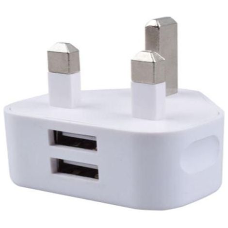 Fuente de alimentación MicroConnect Dual USB 2.1 A (Reino Unido), PETRAVEL36
