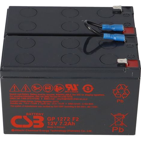 CSB-SCD5 SCD5 kompatibler Akkusatz geeignet für APC RBC5 Plug & Play (1/5)