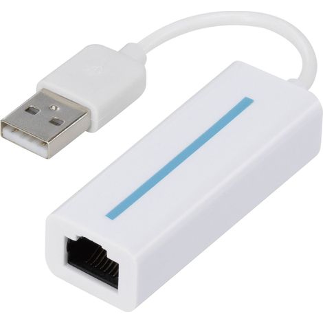 Adaptateur réseau Renkforce RF-4870798 USB 2.0, LAN (10/100 Mo/s) W232002 (1/3)