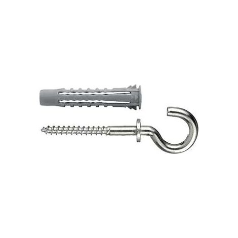 Tasselli universali a 4 settori Diam. 6 x 30 con occhiolo aperto 25 pz.