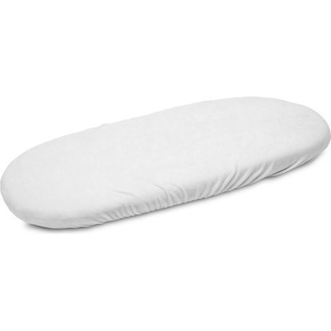 Lenzuolo in spugna per passeggino, bianco, 35x75 (1/3)
