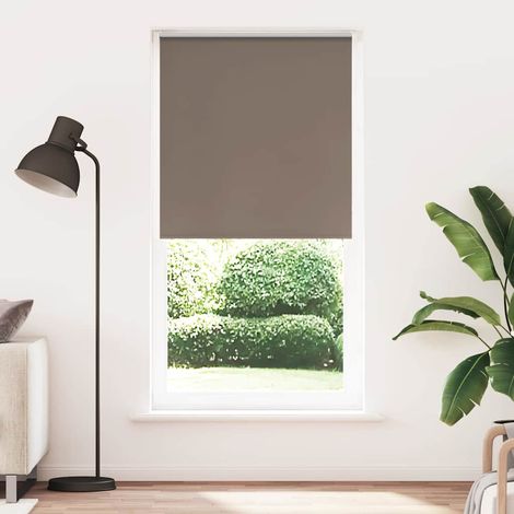 Verdunkelungsrollo Kaffeebraun 110x230 cm Stoffbreite 105,7 cm