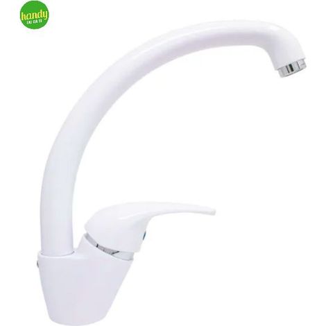 Miscelatore Paffoni Monocomando Lavello Bianco Serie Nettuno (1/3)