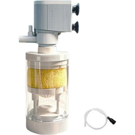 Filtre USB basse tension pour aquarium, filtre submersible silencieux pour la purification de l'eau des petits aquariums (1/5)