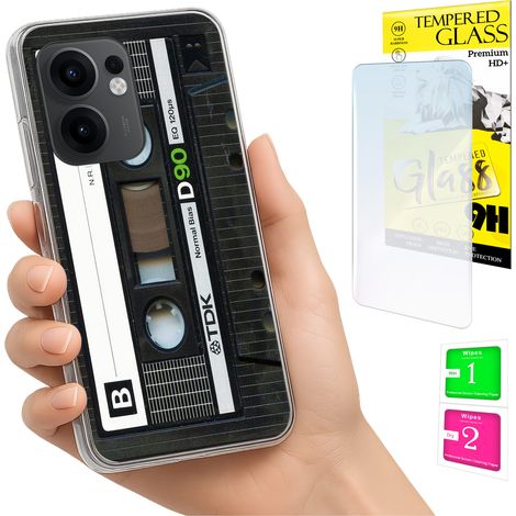 Schutzhülle für Oppo Reno 13F 5G / 13 FS 5G (Gehäuse, Rückseite + Glas) (1/5)
