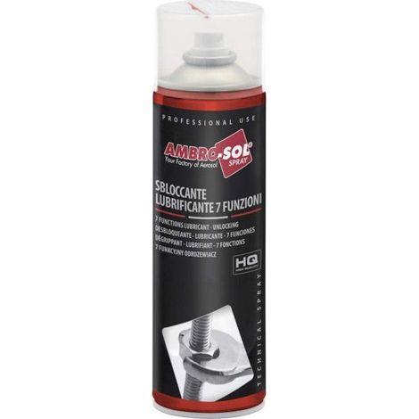 Dégrippant lubrififiant 7 fonctions haute qualité 500 ml (1/3)