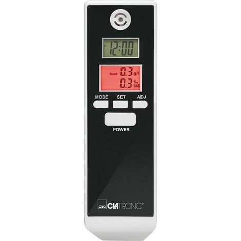 Mesure d'alcool numérique 0,2 - 0,5% – Écran intégré – Précision 0,1% – Pour professionnels exigeants – Clatronic