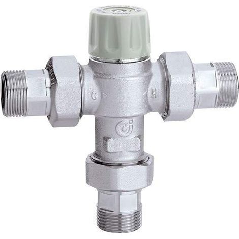 Miscelatore termostatico regolabile con manopola Caleffi 5217  1/2"