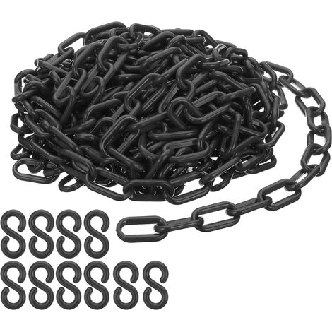 Maillons de chaîne en plastique Chaînes de sécurité de 30 pieds (1/5)