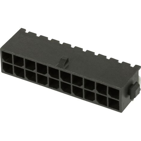 TE Connectivity Stiftleiste (Standard) Micro-MATE-N-LOK Polzahl Gesamt 16 Rastermaß: 3 mm 4-794618-6 (1/2)