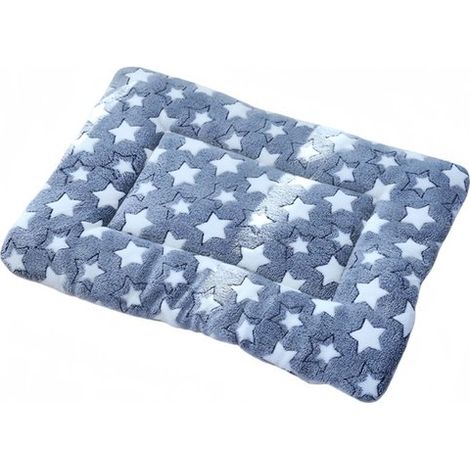 Morbida coperta lavabile per cani e tappetino per cuccia, comodo cuscino in pile per cani e gatti (48x34 cm) (1/4)