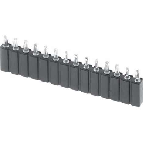 W & P Products Connettore femmina (precisione) Numero di righe: 1 Poli per fila: 16 153PF-016-1-50-00 1 pz. (1/2)