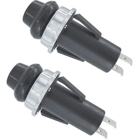 Lot de 2 interrupteurs à boutons, pièces de rechange pour interrupteur de lumière momentanée 70189/40264001, compatibles avec les barbecues Weber Summit Series (1/5)