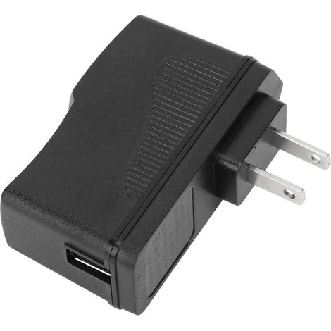 Chargeur mural USB 5V 3A rapide adaptateur secteur pour téléphone lampe prise américaine 100V-240V (1/5)